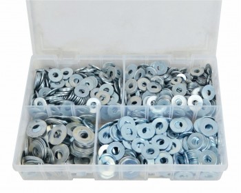 Assorted Heavy Flat Washers Imperial (1000)